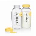 Medela - ขวดนม Milk Storage Bottles พร้อมฐานจุกนม และฝาปิดซีล : ขนาด 8oz/250ml